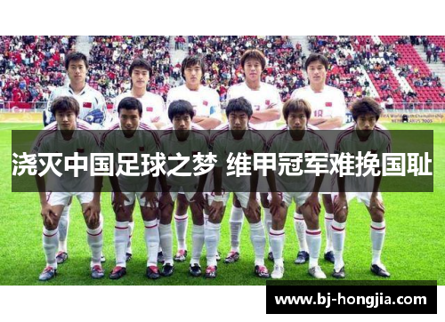 浇灭中国足球之梦 维甲冠军难挽国耻